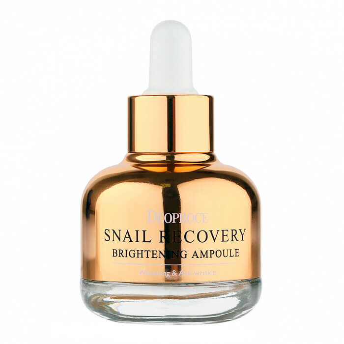 Сыворотка для лица Deoproce Snail Recovery Brightening Ampoule, 30 мл. фото 1 — BascoMarket