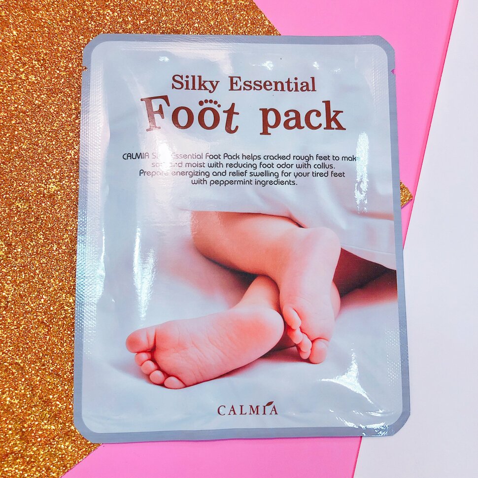 Маска для ухода за кожей ног Calmia Silky Repair Foot Pack, 20 мл. фото 1 — BascoMarket