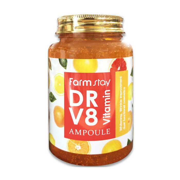 Отбеливающая сыворотка для лица Farm Stay DR-V8 Vitamin Ampoule, 250 мл. фото 1 — BascoMarket