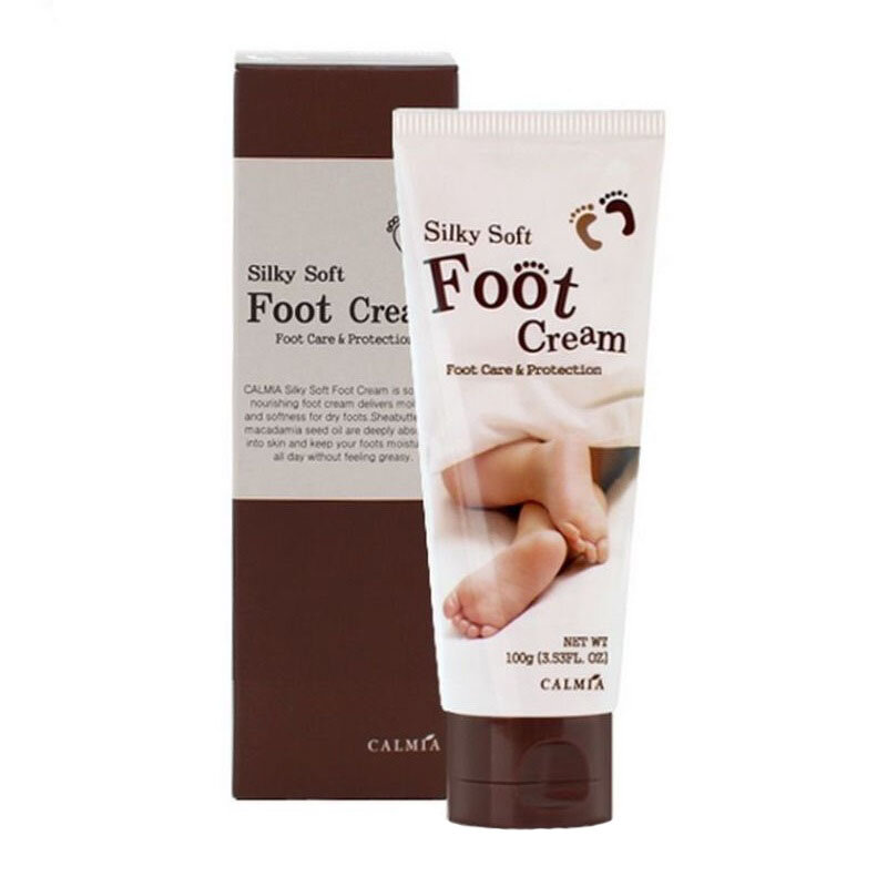 Питательный крем для ног с орехом макадамии Calmia Silky Soft Foot Cream, 100 мл. фото 1 — BascoMarket