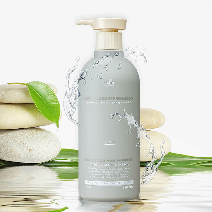 Слабокислотный шампунь против перхоти La`dor Anti Dandruff Shampoo, 530 мл. фото 1 — BascoMarket
