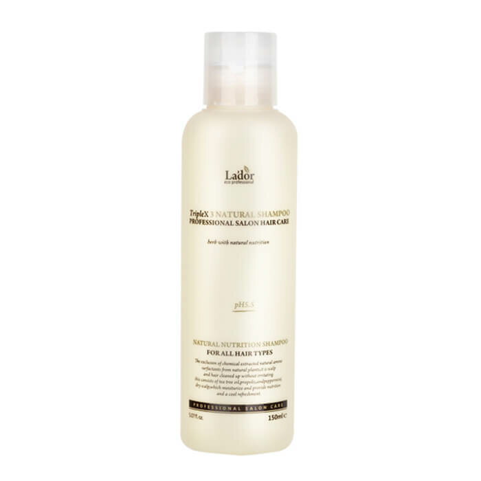 Безсульфатный органический шампунь с эфирными маслами La`dor Triplex Natural Shampoo, 150 мл. фото 1 — BascoMarket