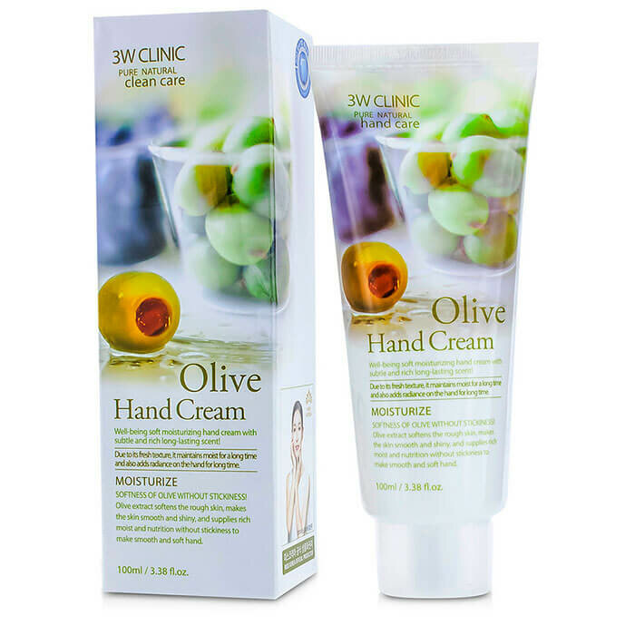 Крем для рук увлажняющий с экстрактом оливы Aspasia Olive Hand Cream, 100 мл. фото 1 — BascoMarket