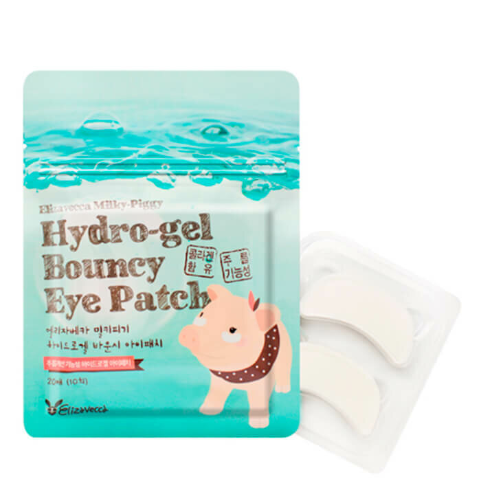 Гидрогелевые патчи Elizavecca Milky Piggy Hydro Gel Bouncy Eye Patch, 20 шт. фото 1 — BascoMarket